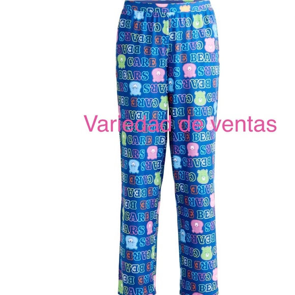 Care Bears Kids Pajama Bottoms - Blue and Pink - Picture 1 of 5